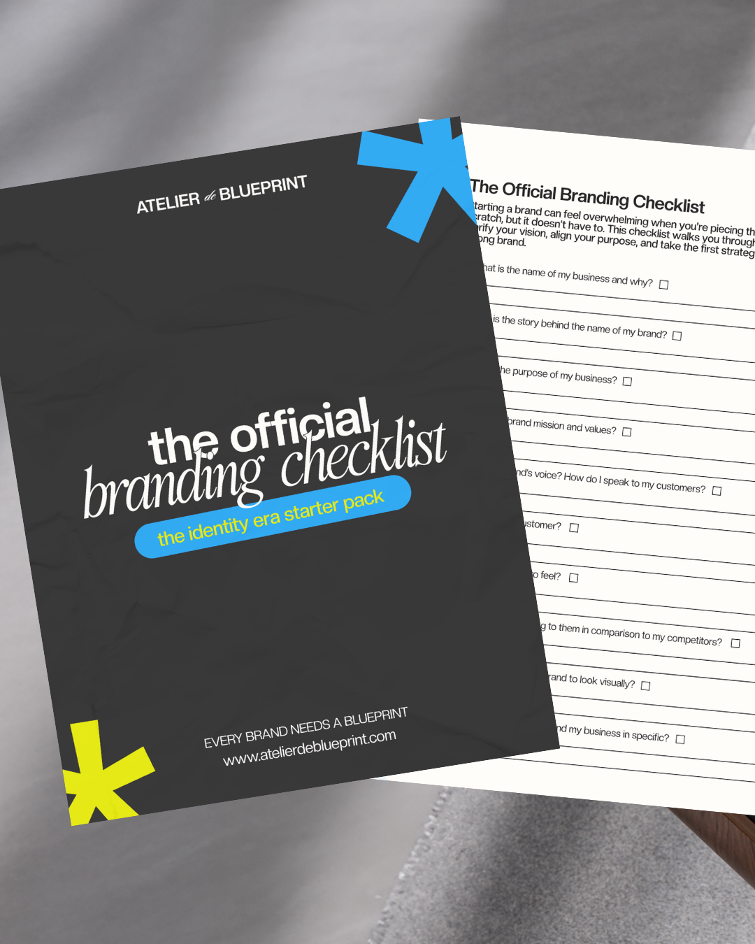 The Official Branding Checklist